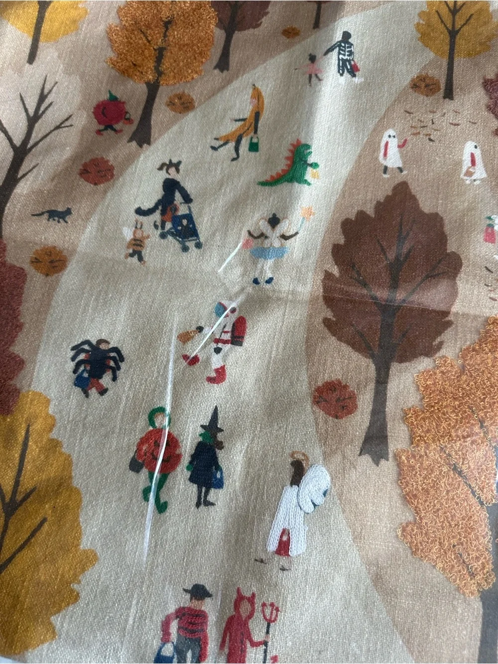 West Elm x Nicole Cicak Halloween Trick-or-Treat Pillow Cover 20x20 NWT
